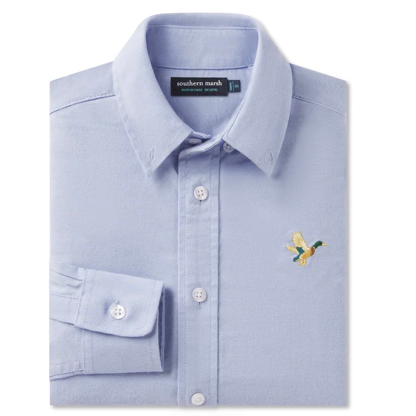 Oxford Dress Shirt - Duck Blue