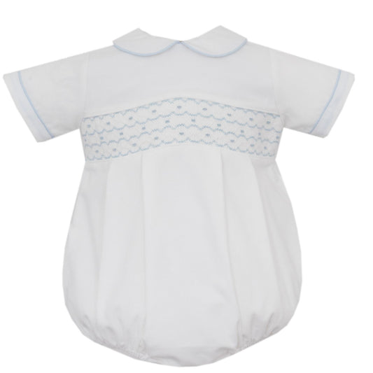 Cord Bubble - White/Lt Blue