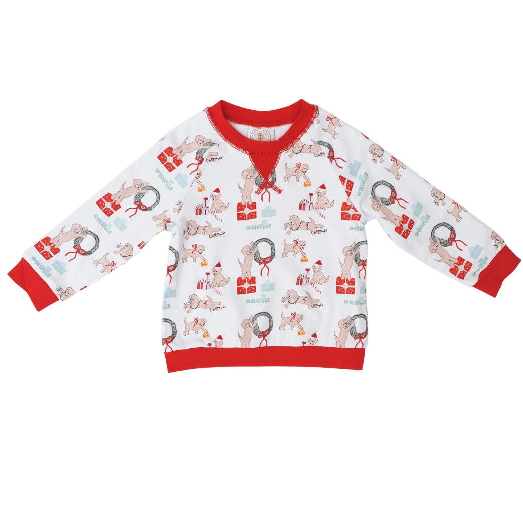 Preston Pullover - Santa Paws