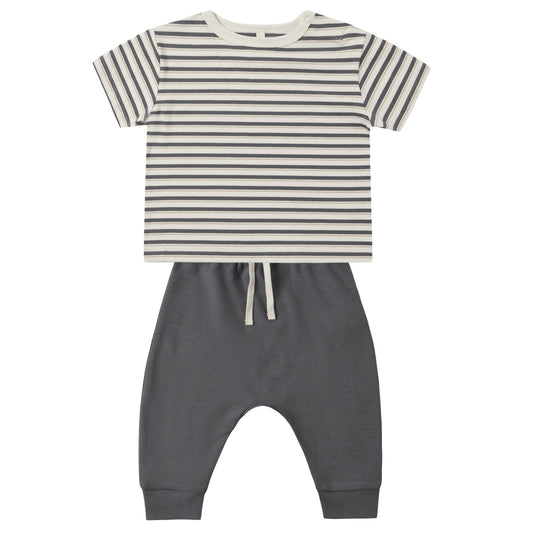 Pant Set - Midnight Stripe