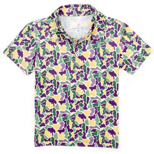 Polo - Mardi Gras Camo