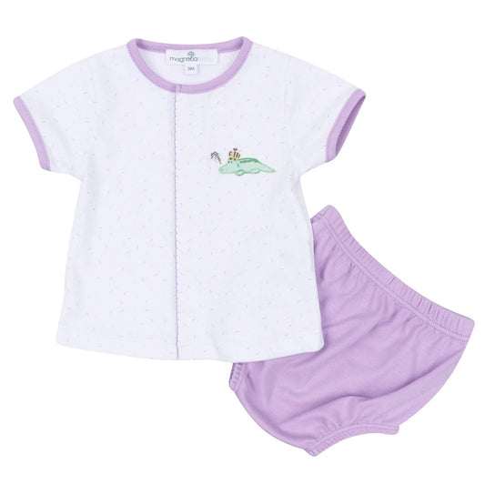 Ruffle Diaper Set - Bayou Pals