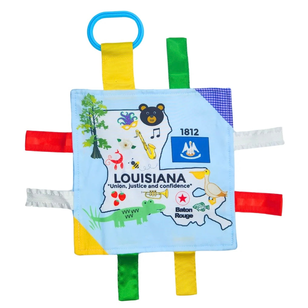 Louisiana Crinkle Tag Square