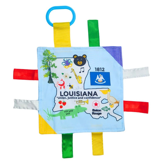 Louisiana Crinkle Tag Square