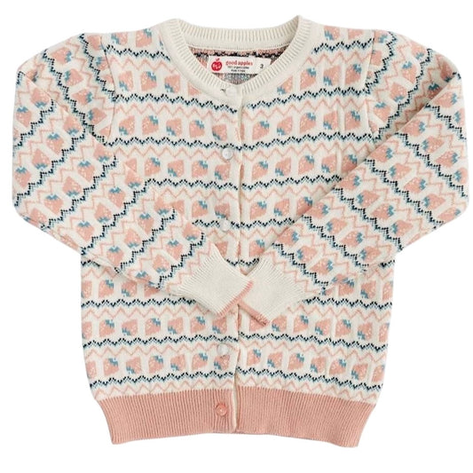 Vintage Cardigan - Strawberry