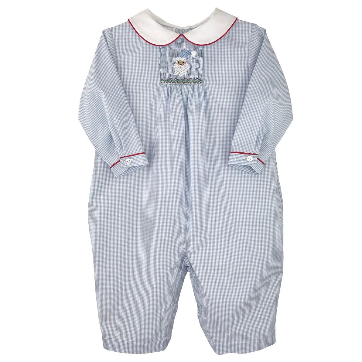 Smocked Longall - Santa