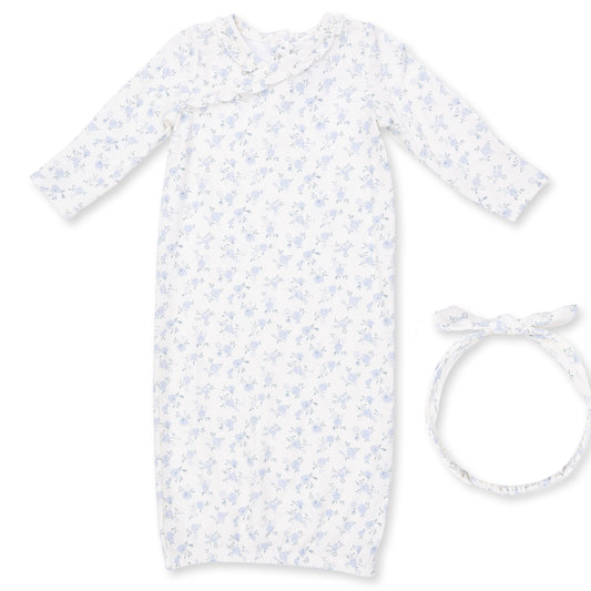 Kimono Gown/Headband - Rose Briar