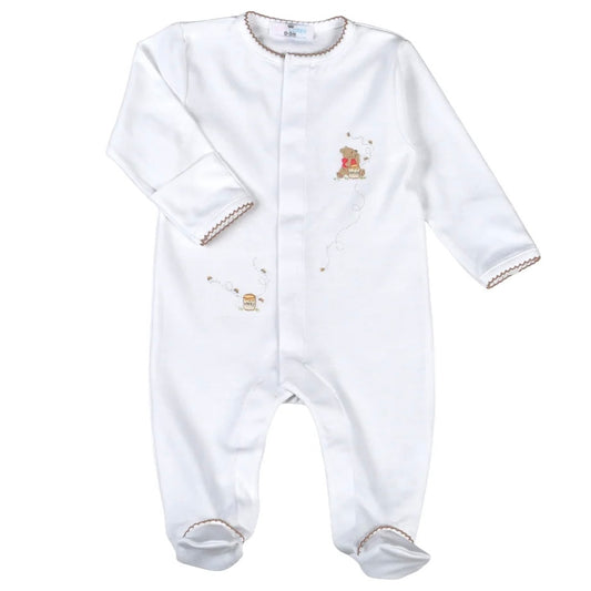 Pima Footie - Honey Bear