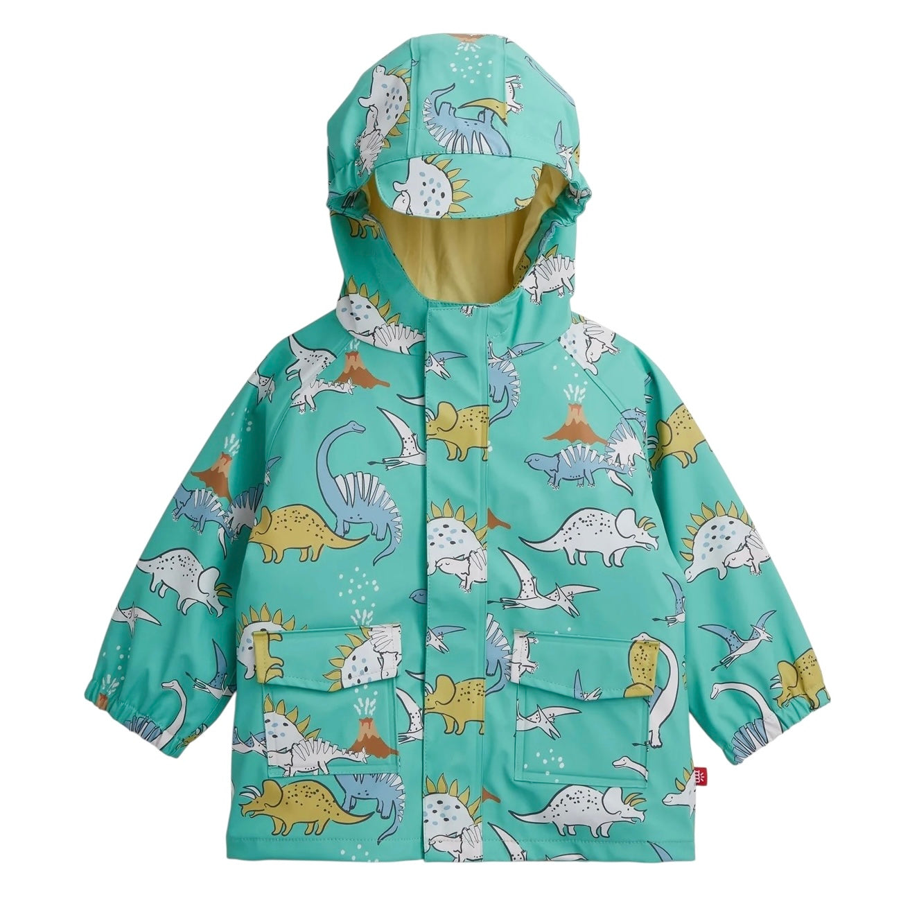 Magnetic Color Changing Raincoat - Dino