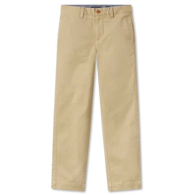 Stretch Cotton Chino - Khaki