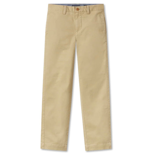 Stretch Cotton Chino - Khaki