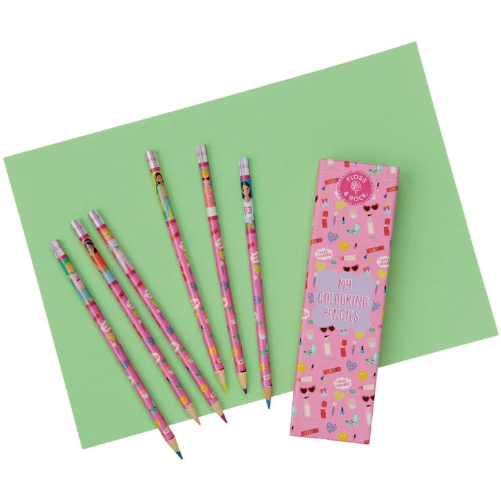Coloring Pencils - Fashion Friends