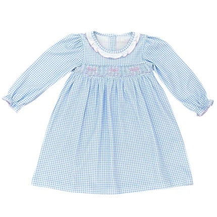 Sara Dress - Smocked Bow