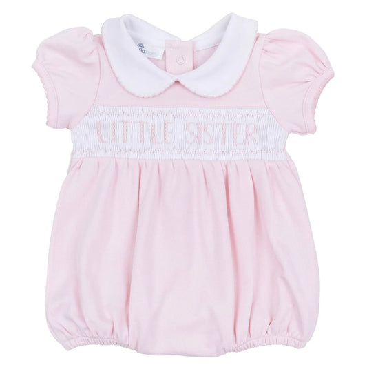 Smocked Bubble - Little Sister