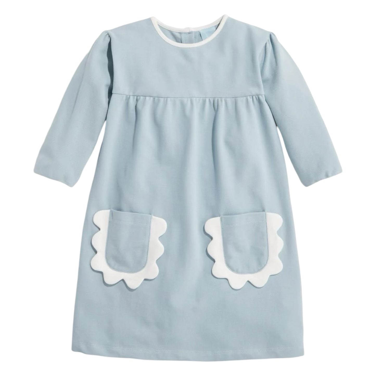 Bella Bliss Sinclair Pique Dress - Moody Blue