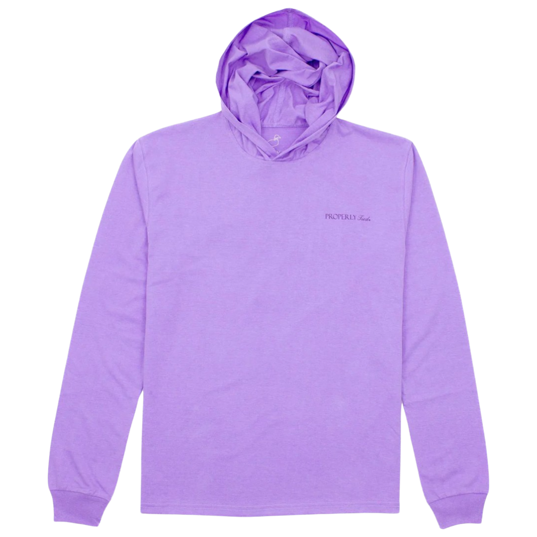 Properly Tied Lake Hoodie - Lt. Purple