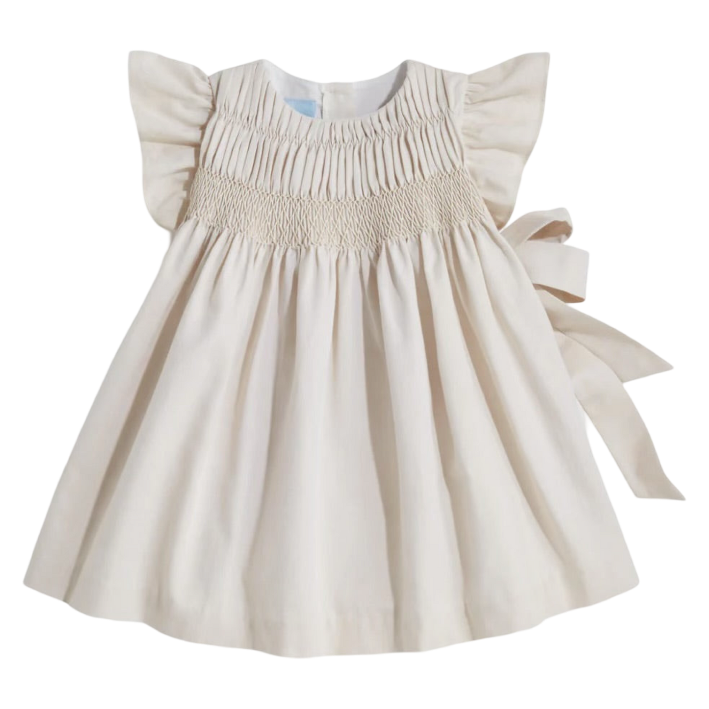 Bella Bliss Finnoula Dress - Sand Oxford