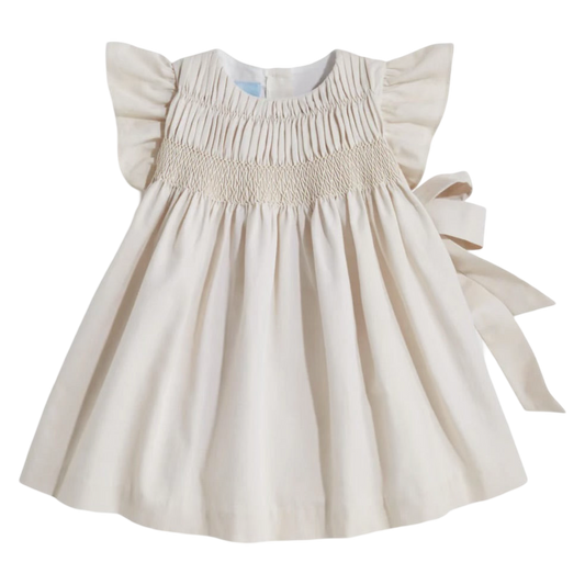 Bella Bliss Finnoula Dress - Sand Oxford