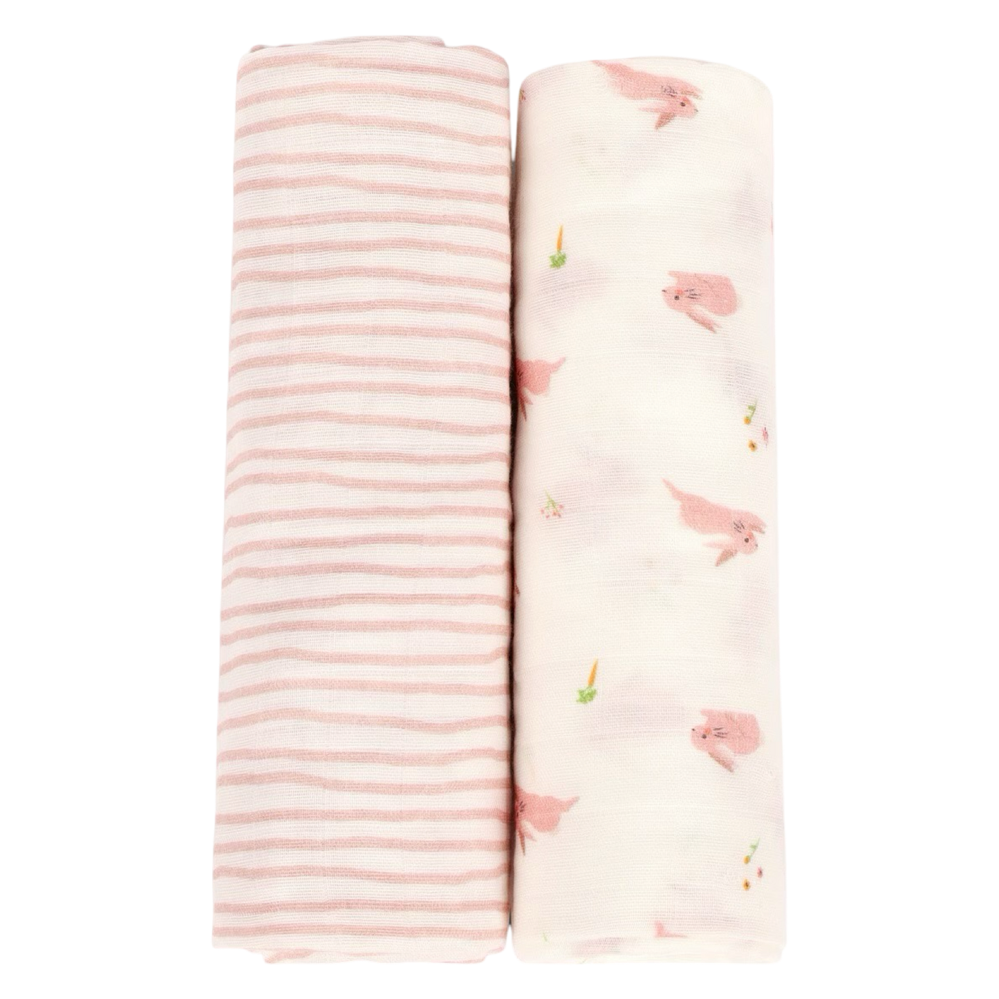 BBL Swaddle Set - Pink Bunny