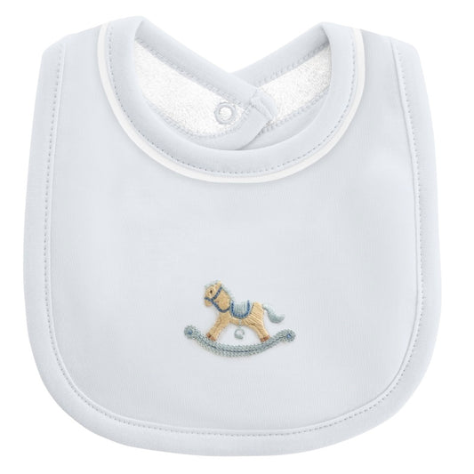 Pima Bib - Blue Rocking Horse
