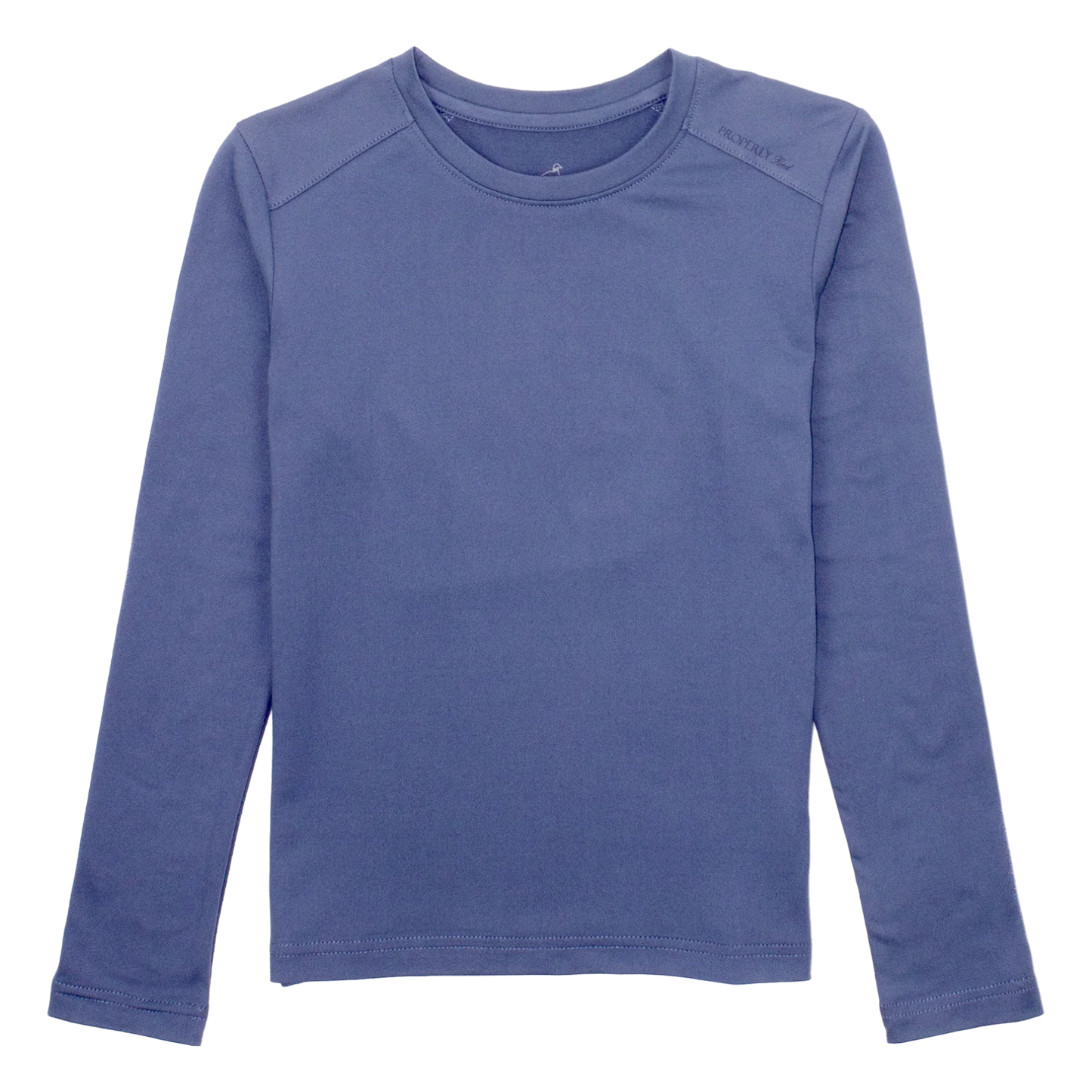 Properly Tied LS Tee - Ravine Dusk Blue