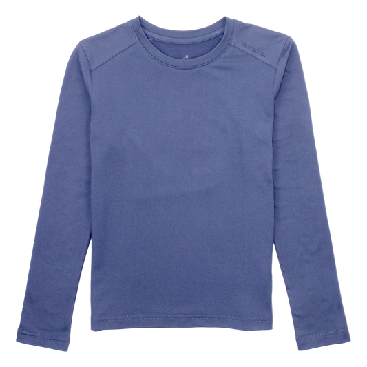 Properly Tied LS Tee - Ravine Dusk Blue