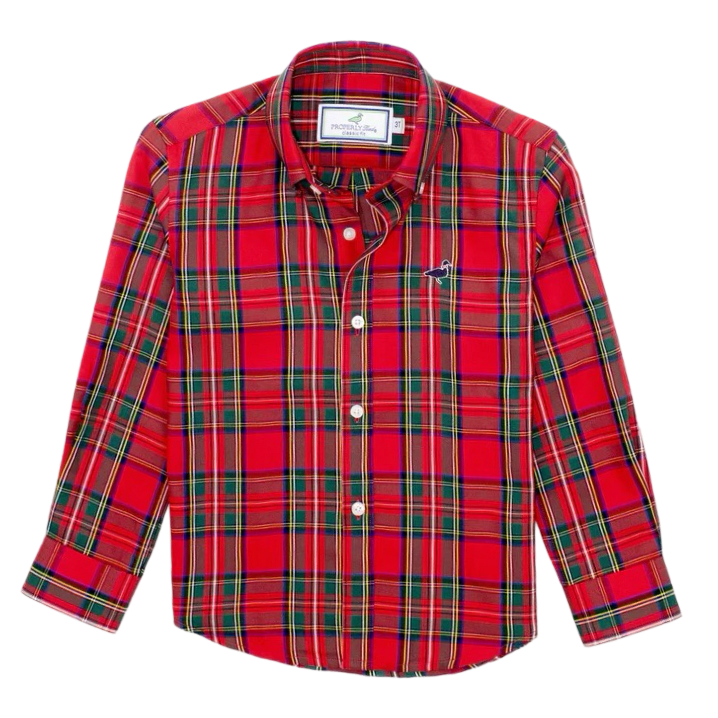 Properly Tied Seasonal Sportshirt Yuletide