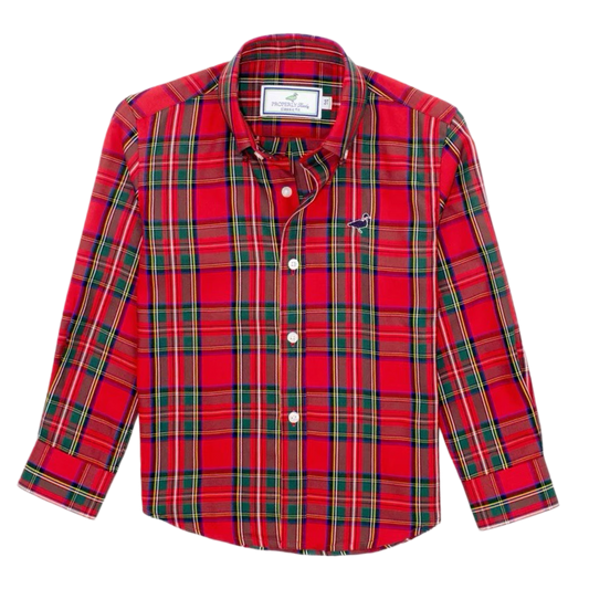 Properly Tied Seasonal Sportshirt Yuletide