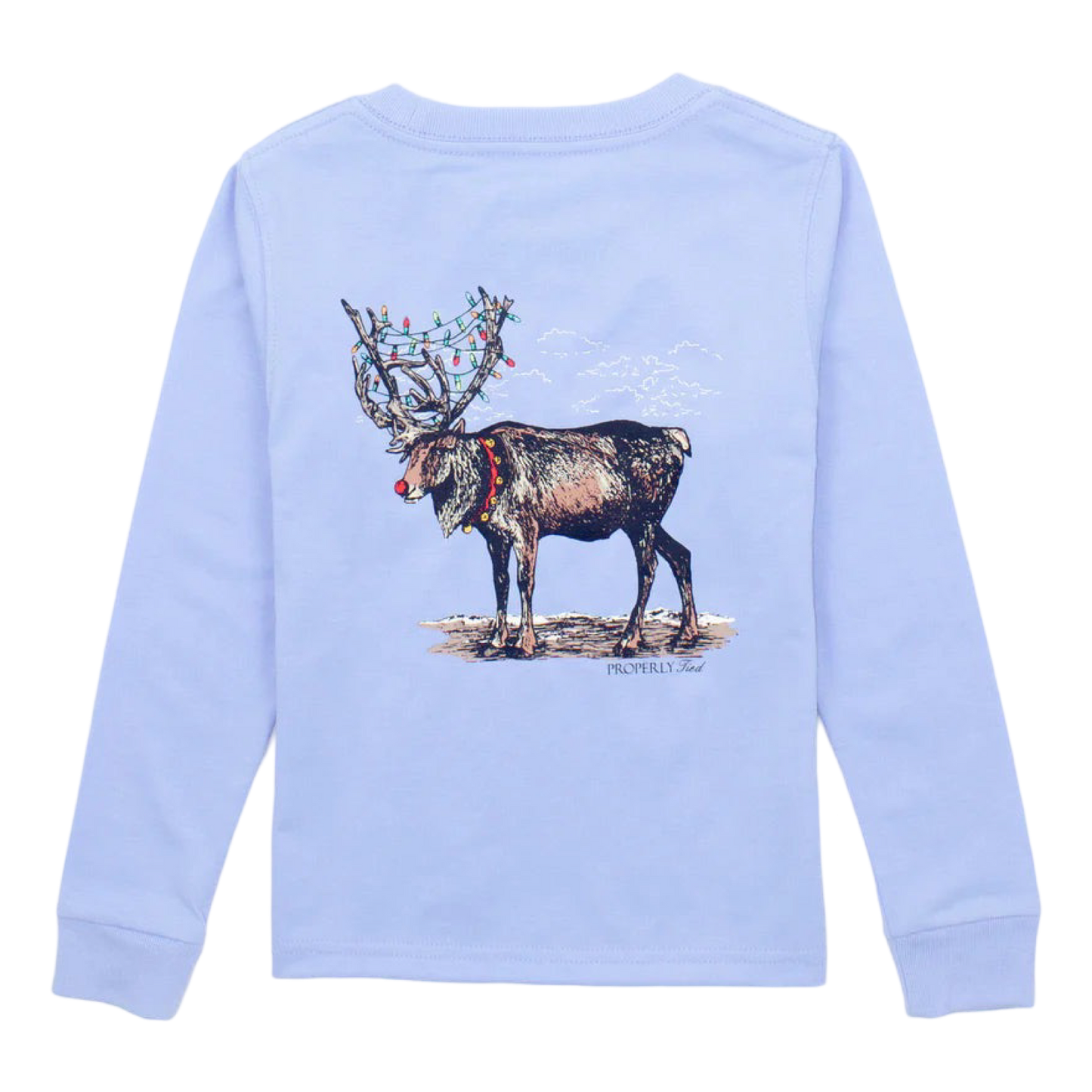 Properly Tied LS Tee - Reindeer