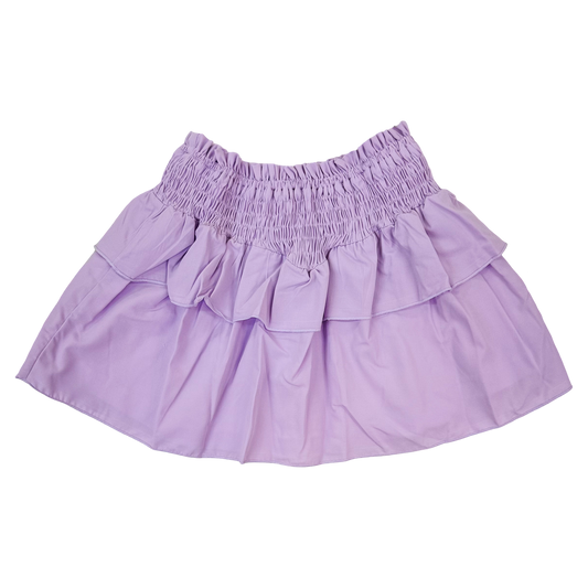 Smocked Skirt - Lavender