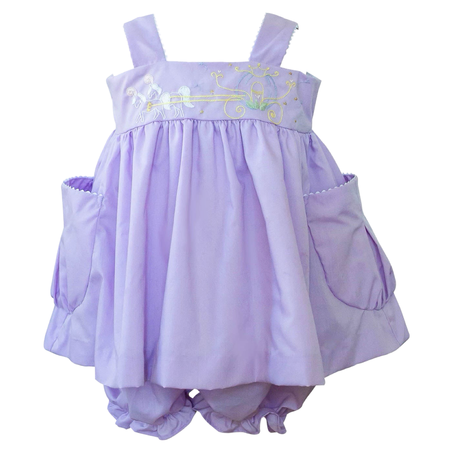 The Proper Peony Royal Carriage Bloomer Set