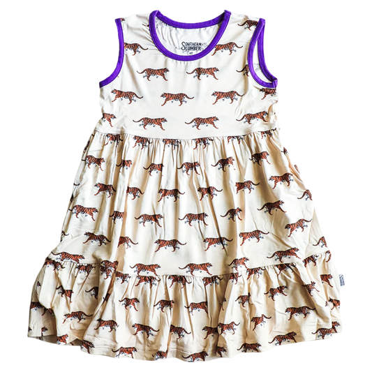 SSL Twirl Dress - Tiger