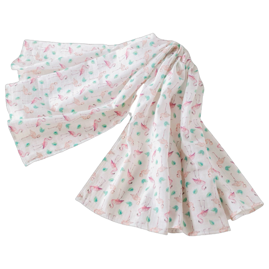 Muslin Swaddle - Pink Paradise