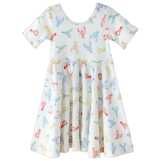 Twirl Dress - Colorful Claws