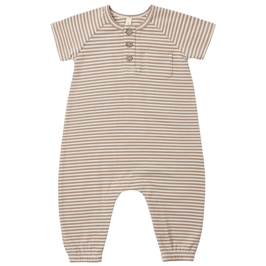 Jumpsuit - Almond Stripe