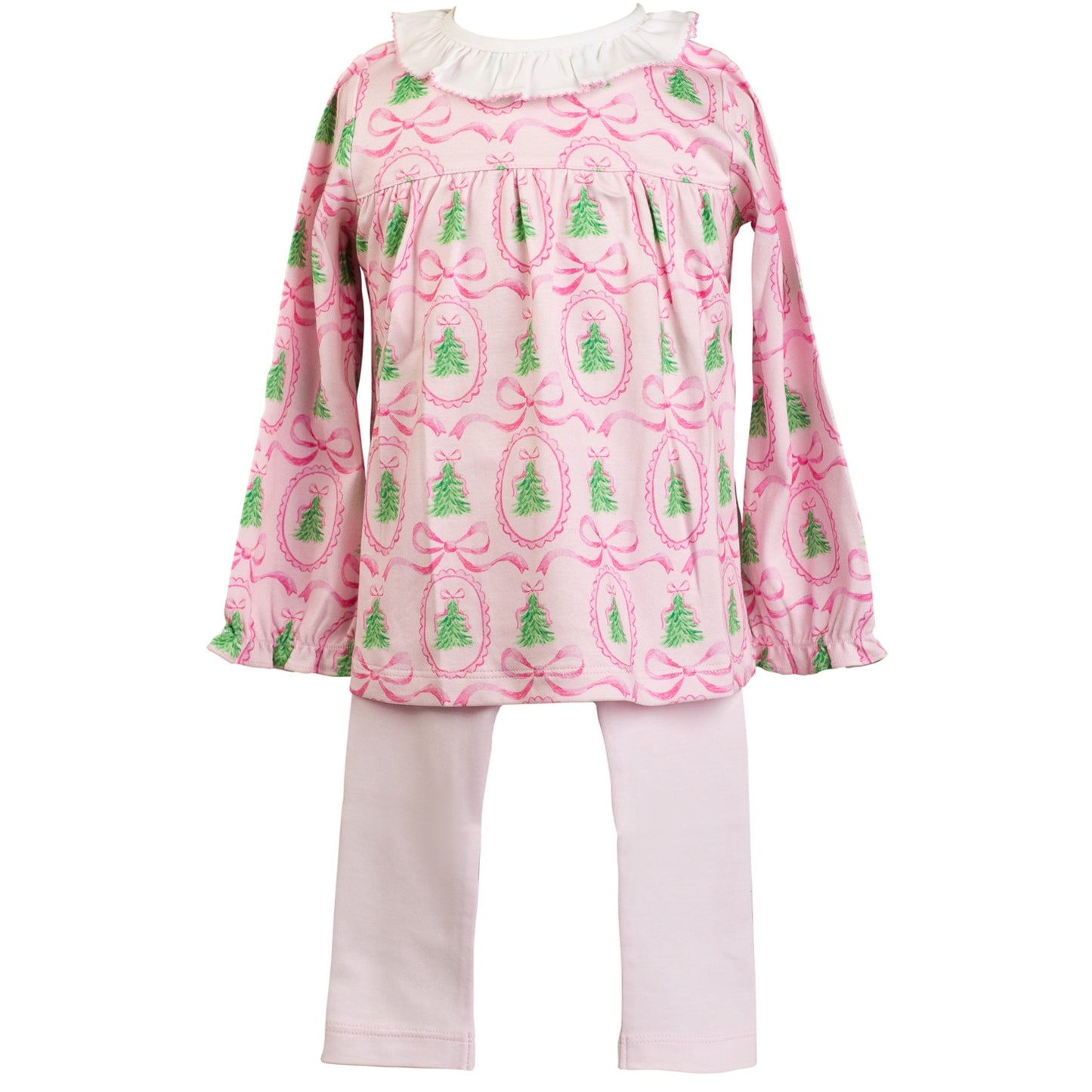Pink Tannenbaum Tunic Set