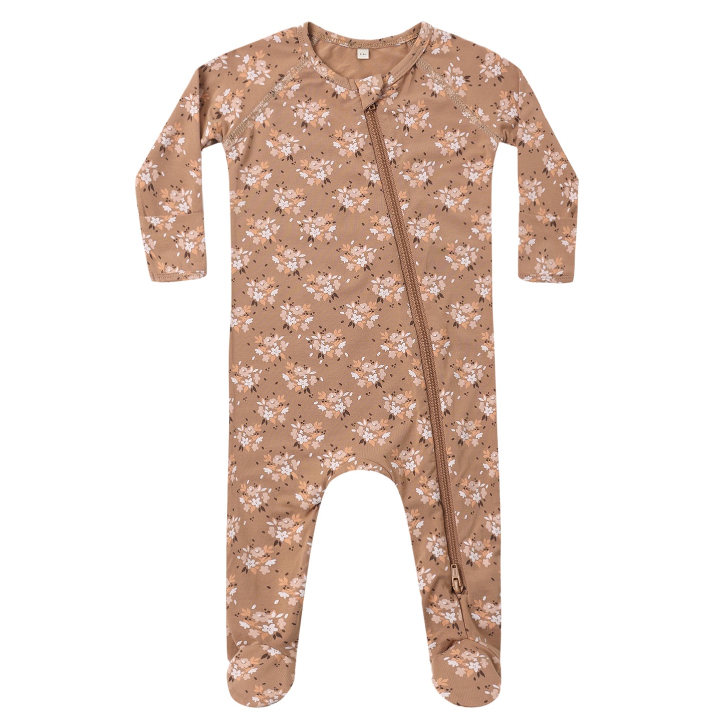 Bamboo Footie - Fall Floral