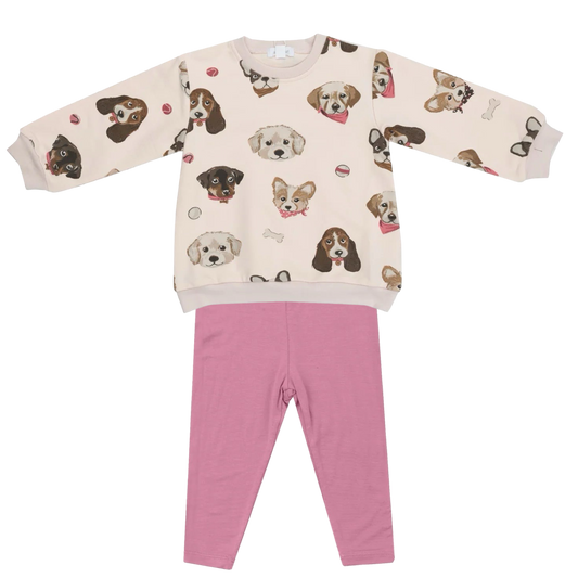 AD Legging Set - Pretty Puppy