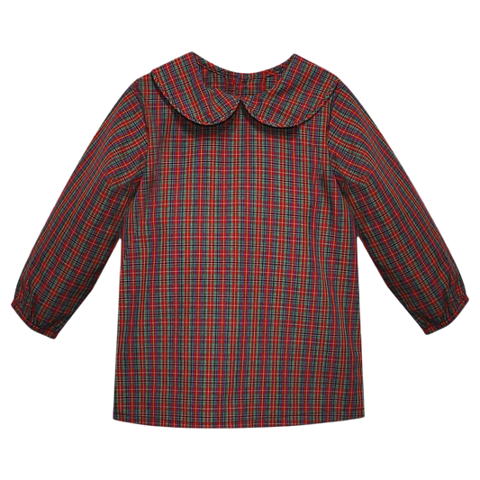 Teagan Shirt - Red Plaid