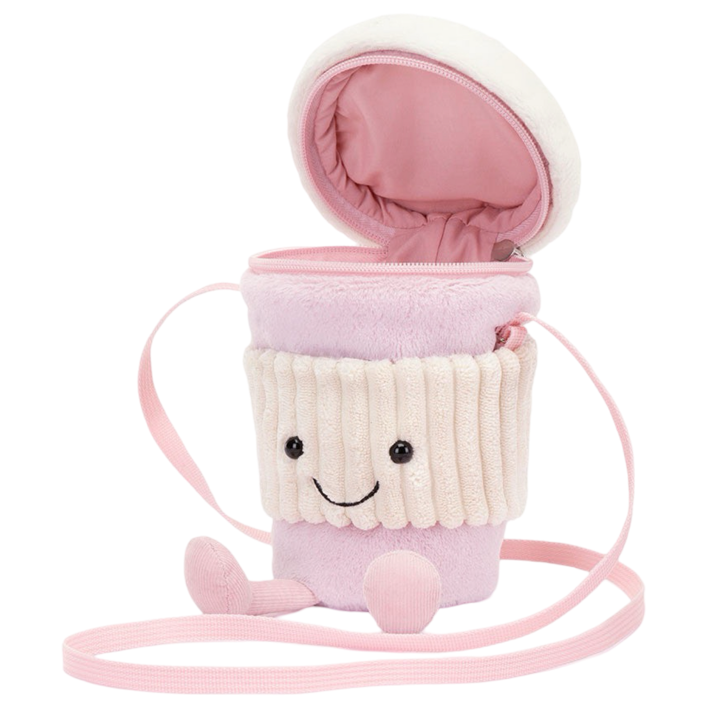 Jellycat Purse - Pink Coffee