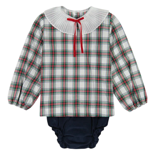 Bella Bliss Madi Bloomer Set - Hamilton Plaid