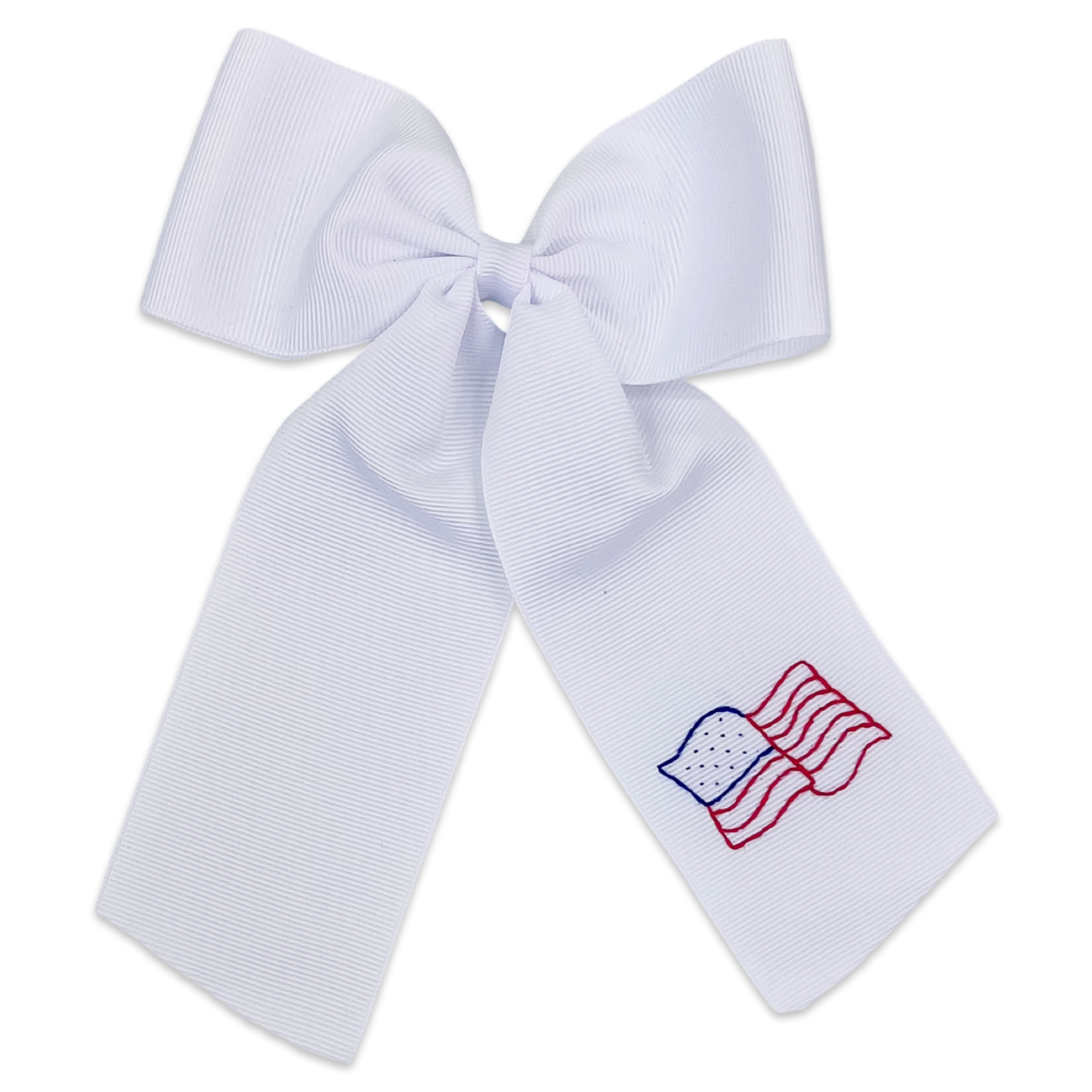 WW Embroidered Bow - Large