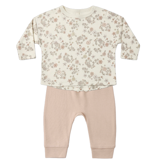 Pant Set - Floral Vine