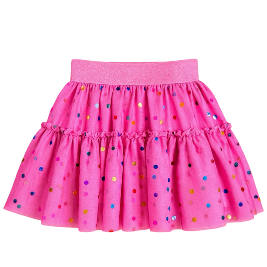 Tulle Skirt - Bubblegum Confetti