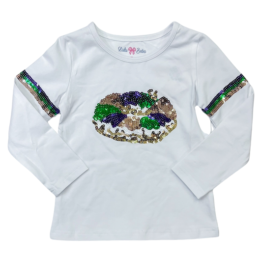 LB LS Tee - King Cake