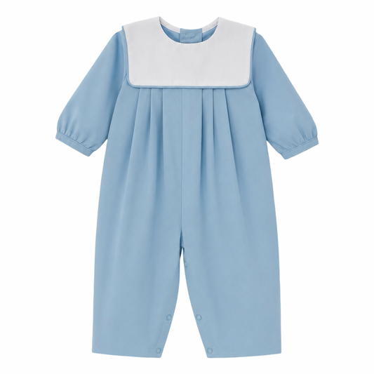 Dressy Long  Bubble - Blue Cord