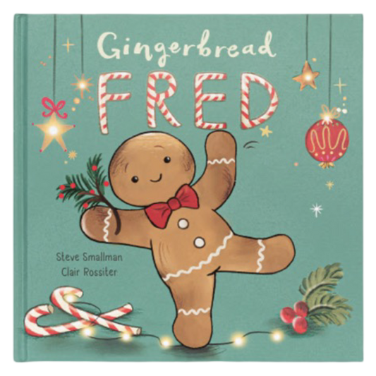 Jellycat Gingerbread Fred Book