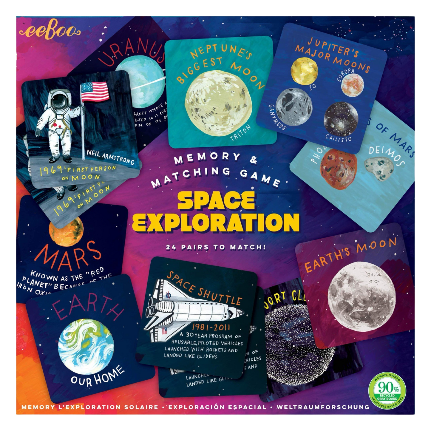 EEB Memory Game - Space Exploration