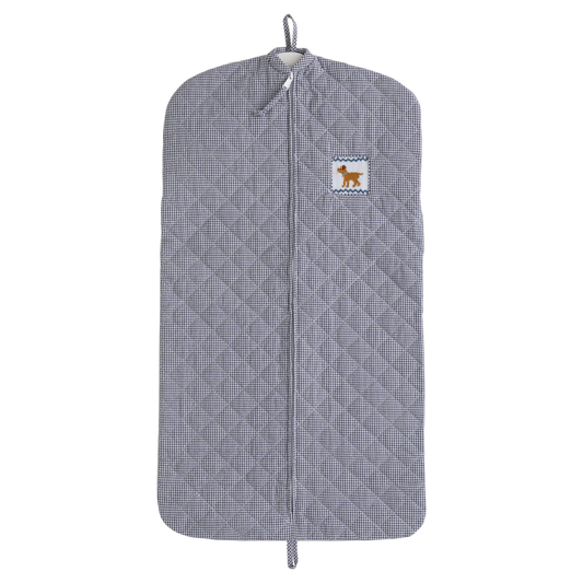 Little English Garment Bag - Navy Lab