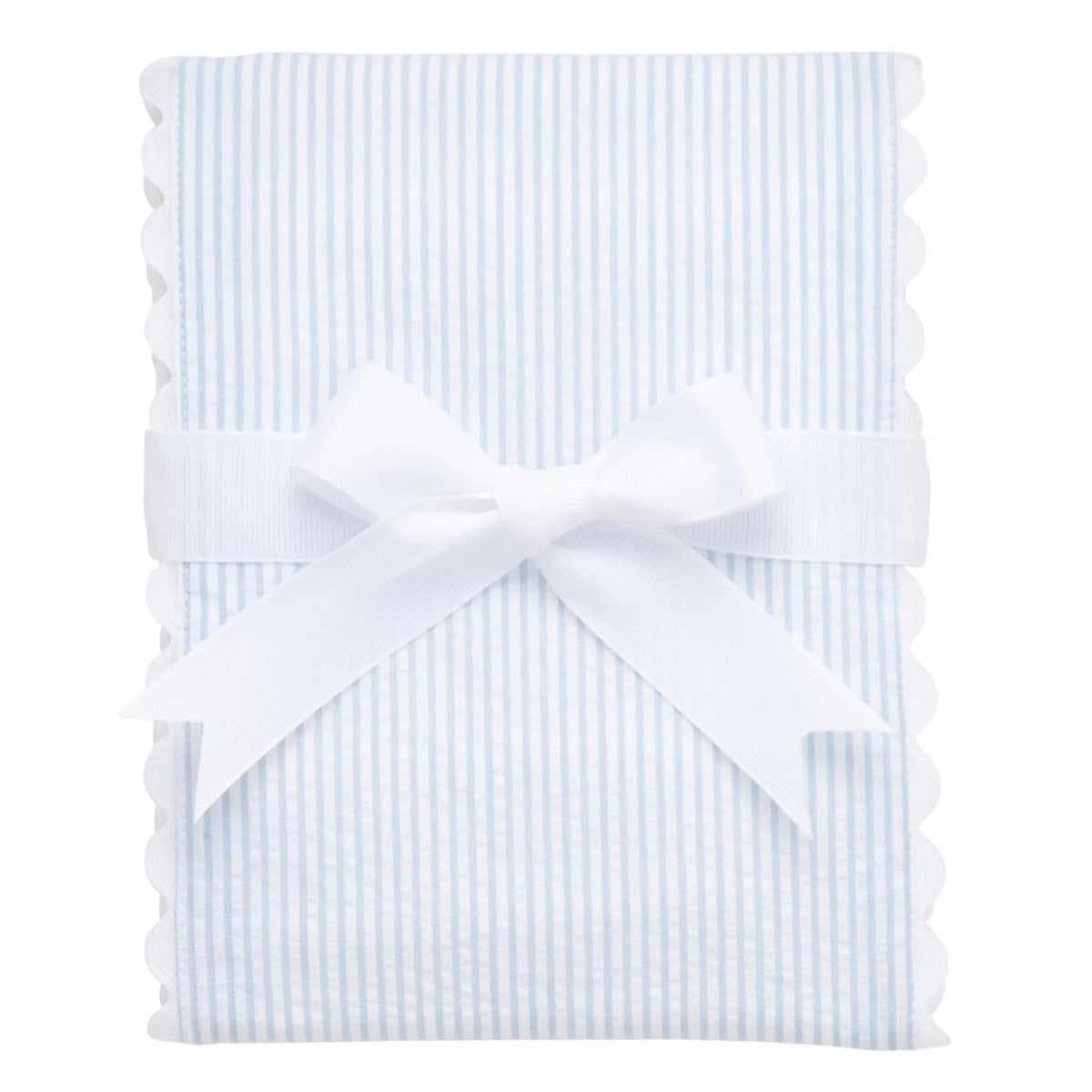 Fancy Fabric Burp Cloth - Seersucker